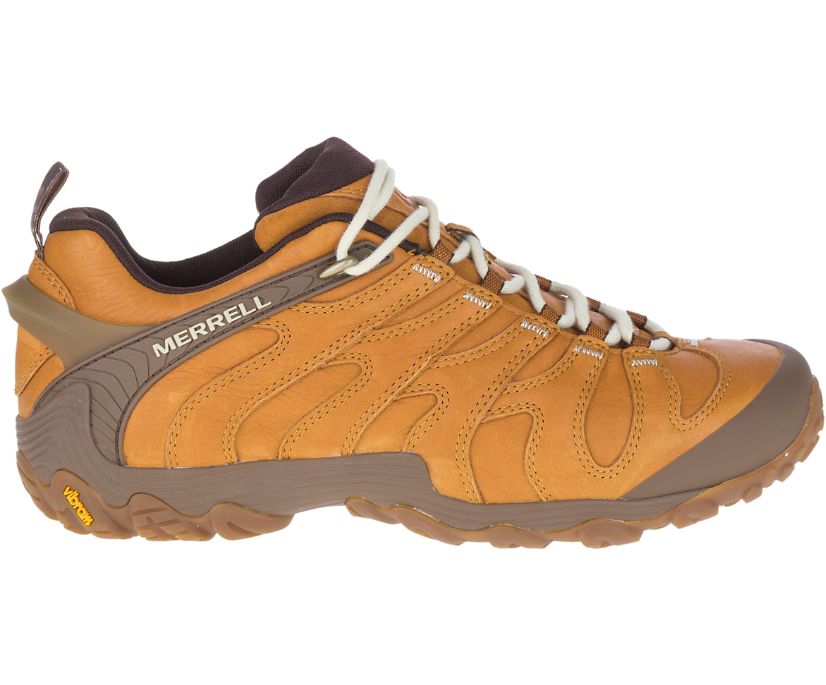 Buty Merrell Cham 7 Slam Luna Leather - Buty Trekkingowe Męskie Merrell - Brązowe [TSPMG-8705]